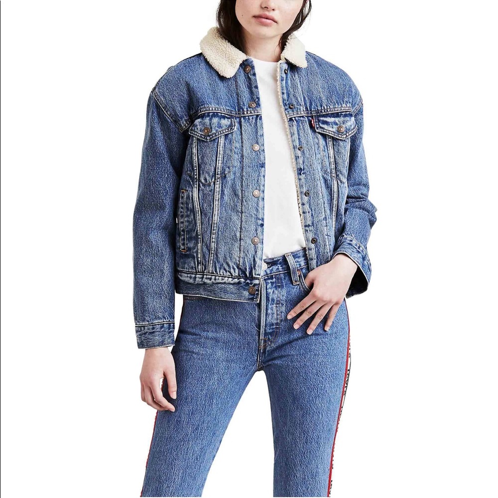 Levi’s Shearling Jean Jacket